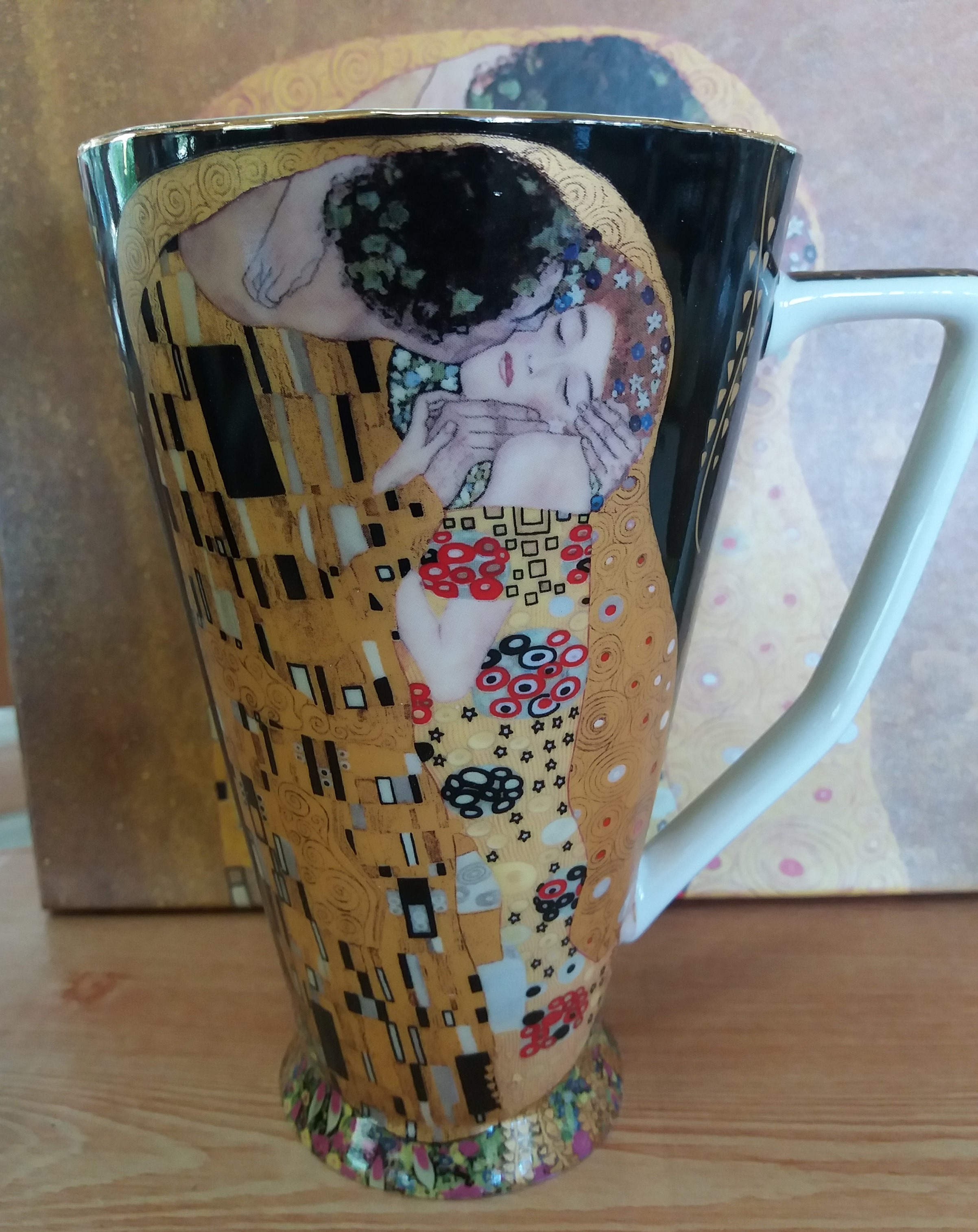 Porcelánový hrnček Gustav Klimt 500 ml