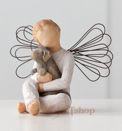 Anjel útechy "V objatí útechy a lásky." 26062 (Angel of Comfort) Willow Tree