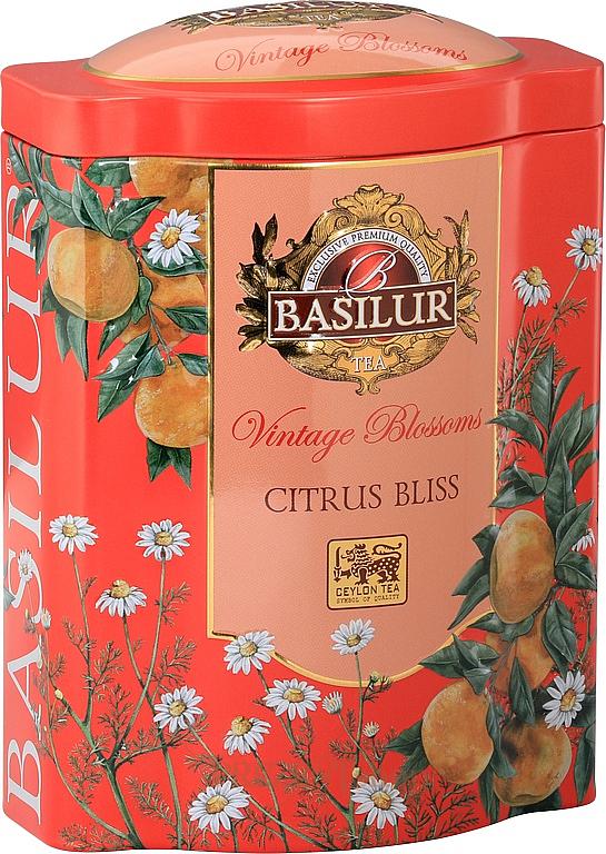 BASILUR Vintage Blossoms Citrus Bliss plech 100g