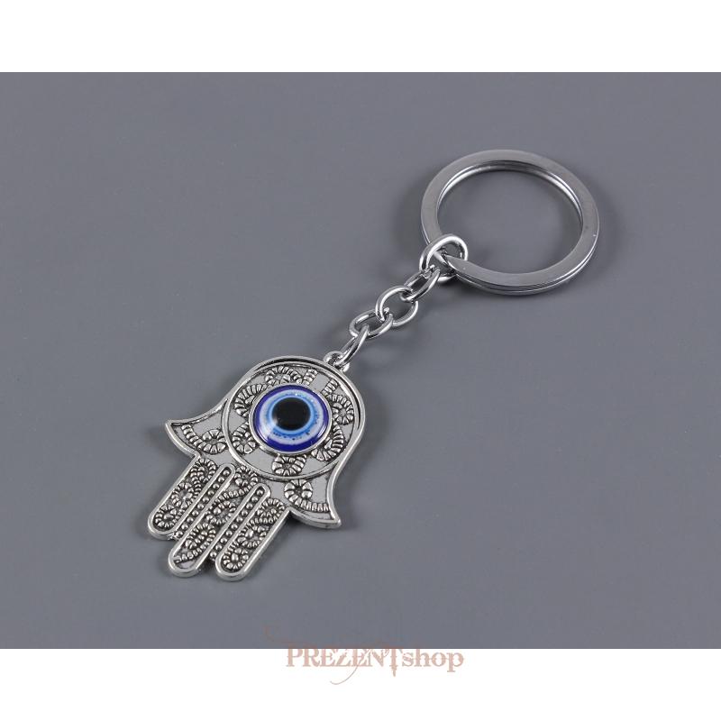 Kľúčenka - Alahovo oko s rukou Fatimy