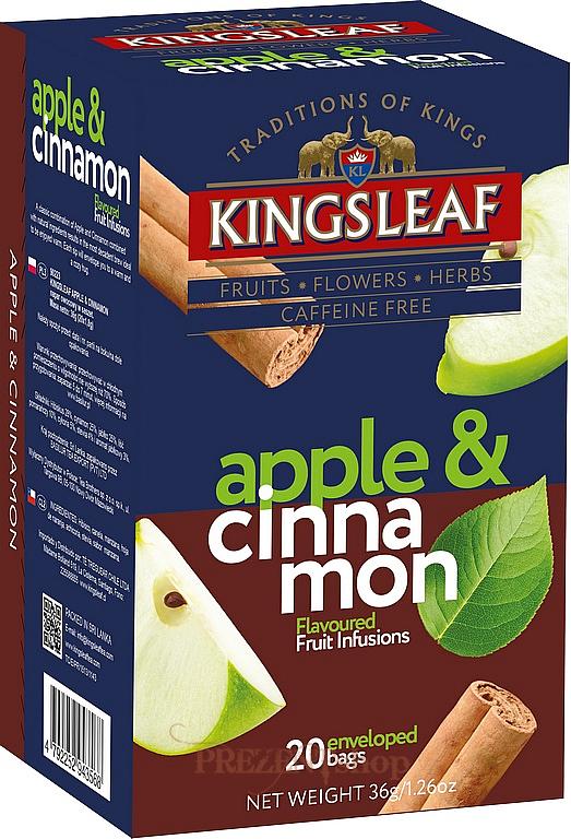 KINGSLEAF Apple & Cinnamon porc 20x1,8g