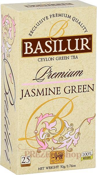 BASILUR Premium Jasmine Green porc. 25x2g