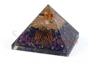 Orgonitová pyramída "CARNELIAN & SPIRAL & TREE OF LIFE"