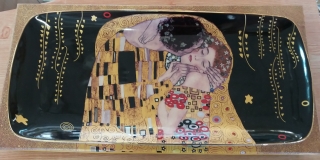 Porcelánový podnos Gustav Klimt