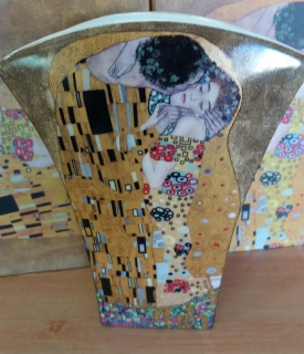Porcelánová váza Gustav Klimt
