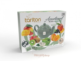 TARLTON Assortment Black & Green Tea 60x2g