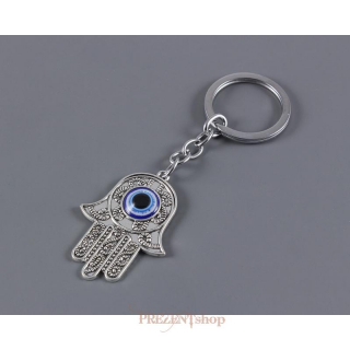 Kľúčenka - Alahovo oko s rukou Fatimy