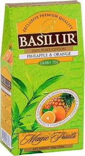BASILUR Magic Green Pineapple & Orange 100g