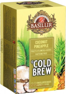 BASILUR Cold Brew Coconut Pineapple porcovaný 20x2g